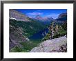Lake Ellen Wilson And Canyon Walls, Glacier National Park, Usa by Aaron Mccoy Limited Edition Print