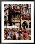 Open-Air Cafe On Marienplatz Beside Neues Rathaus (New Town Hall), Munich, Germany by Krzysztof Dydynski Limited Edition Print