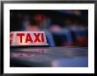 Sign On Taxi, Hong Kong by Phil Weymouth Limited Edition Print