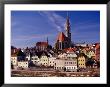 Stadtpfarrkirche (Parish Church) And Town On Enns River, Steyr, Austria by Witold Skrypczak Limited Edition Print