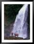 Tourists At Waterfall At Chiriqui Viejo River, Panama by Alfredo Maiquez Limited Edition Print