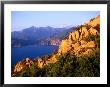 Les Calanques, Rocky Inlets Towering 400 Metres Above Golfe De Porto, Piana, Corsica, France by Tony Wheeler Limited Edition Print