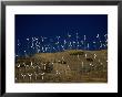 Rows Of Wind Turbines On Hill, Usa by Johnson Dennis Limited Edition Print