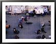 Pedestrians And Sidewalk Stall, New York City, New York, Usa by Angus Oborn Limited Edition Print