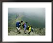 Hikers Descend Stone Stairs High Atop Mount Snowdon by Joel Sartore Limited Edition Pricing Art Print