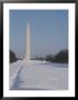 Washington Monument In The Snow After The Blizzard Of 1996 by Stacy Gold Limited Edition Print