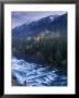 Banff Springs Hotel From Surprise Point And Bow River, Banff National Park, Alberta, Canada by Gavin Hellier Limited Edition Print