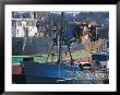 Fishing Boats On Shore, Gloucester, Ma by David Witbeck Limited Edition Print