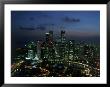 Skyline From Westin Stamford Hotel, Singapore by David Ball Limited Edition Print