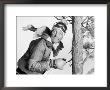 Skier Running Into Tree by Howard Sokol Limited Edition Print