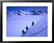 Mountaineers Ascending The Peaks Above Shackleton Gap, Antarctica by Grant Dixon Limited Edition Print