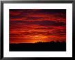 A Sunrise Bathes The Clouds In A Red Glow by Heather Perry Limited Edition Pricing Art Print
