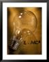 Lightbulb, Einstein's Theory Of Relativity by Eric Kamp Limited Edition Pricing Art Print