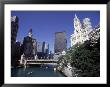 Looking West On The Chicago River, Il by Ralph Krubner Limited Edition Print