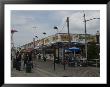 Boardwalk At Coney Island On A Cloudy Day, Brooklyn, New York by Todd Gipstein Limited Edition Print