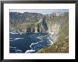 Slieve League Cliffs, Sea Cliffs 300M High, County Donegal, Ulster, Republic Of Ireland (Eire) by Gavin Hellier Limited Edition Print