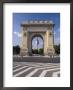 Triumphal Arch (Arcul De Triumf) And Romanian Flag, Bucharest, Romania, Europe by Gavin Hellier Limited Edition Print