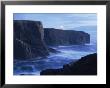 Eshaness Basalt Cliffs At Dusk, Eshaness, Northmavine, Shetland Islands, Scotland by Patrick Dieudonne Limited Edition Print