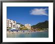 Great Bay Beach, Philipsburg, St. Maarten, Netherlands Antilles, West Indies by Richard Cummins Limited Edition Print