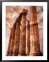 Greek Columns And Greek Carvings Of Women, Temple Of Zeus, Athens, Greece by Steve Satushek Limited Edition Print