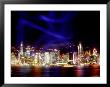 Skyline At Night Reflected In Victoria Harbour, Kowloon, Hong Kong by Russell Gordon Limited Edition Pricing Art Print