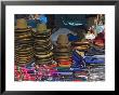 Hats And Clothes For Sale At Market, Pisac, Peru by Dennis Kirkland Limited Edition Pricing Art Print