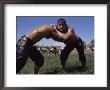 Wrestlers, Antalya Region, Anatolia, Turkey by Bruno Morandi Limited Edition Print