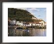 Harbour, With Castle On Hill Above, Scarborough, Yorkshire, England, United Kingdom by Adina Tovy Limited Edition Print