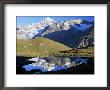 The Dent Blanche Reflect In Lake, Zermatt, Valais, Swiss Alps, Switzerland by Ruth Tomlinson Limited Edition Print