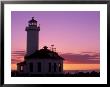 Pt Wilson Lighthouse, Entrance To Admiralty Inlet, Washington, Usa by Jamie & Judy Wild Limited Edition Print