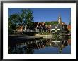Houses Along Canal, De Rijp, North Holland by Walter Bibikow Limited Edition Print