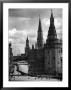 Line Of Russians Along Street In Front Of The Kremlin by Margaret Bourke-White Limited Edition Print