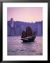 Chinese Junk, Victoria Harbour, Hong Kong, China by Rex Butcher Limited Edition Print