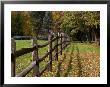 Fenceline, East Arlington, Vermont, Usa by Joe Restuccia Iii Limited Edition Print