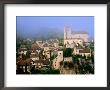 Hillside Village In Lot River Valley, St. Cirq Lapopie, Midi-Pyrenees, France by John Elk Iii Limited Edition Print