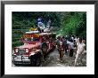 Jeepney Trip To Bangnan, Ifugao Province, Luzon, Southern Tagalog, Philippines by John Elk Iii Limited Edition Print