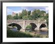 Dinham Bridge And Castle, Ludlow, Shropshire, England, United Kingdom by David Hunter Limited Edition Print