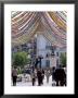 Pedestrian Street With Decorations, Puerta Del Sol, Madrid, Spain by Jeremy Bright Limited Edition Print