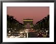 Avenue Des Champs Elysees And The Arc De Triomphe, Paris, France by Neale Clarke Limited Edition Pricing Art Print