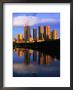 City Skyline Reflected In Yarra River, Seen From Swan Street Bridge, Richmond, Melbourne, Australia by Paul Sinclair Limited Edition Print