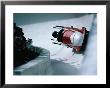 Bobsled In The Bobsleigh Bullet At Canada Olympic Park, Calgary, Canada by Rick Rudnicki Limited Edition Print