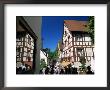 Timbered Houses Along Steigstrasse, Meersburg, Baden-Wurttemberg, Germany by Ruth Tomlinson Limited Edition Print