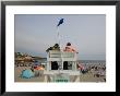 Lifeguards Watch Over The Traditional Tourist Town Beach by Stephen St. John Limited Edition Print