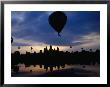 Hot Air Balloon Over Angkor Wat, Angkor, Cambodia by Frank Carter Limited Edition Print