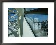 Apartment Buildings Seen Through Modernistic Windows by Eightfish Limited Edition Print