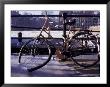 Bicycle Stuck In Frozen Canal, Amsterdam, Netherlands by Michele Molinari Limited Edition Print