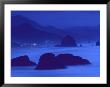 Sea Stacks, Dusk, Cannon Beach, Oregon by Brimberg & Coulson Limited Edition Print