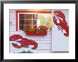 Lobster Sign, Pound And Restaurant, Mt. Desert Island, Maine, Usa by Walter Bibikow Limited Edition Print