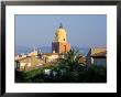 View To Church Across Rooftops In Early Morning, St. Tropez, Var, Provence by Ruth Tomlinson Limited Edition Print