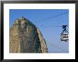 Cable Car And Pao De Acucar (Sugar Loaf), Rio De Janeiro, Brazil, South America by Marco Simoni Limited Edition Pricing Art Print